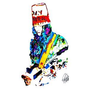 Buckethead Guitar Rock Metal Music Poster Print Wall Art 18x24